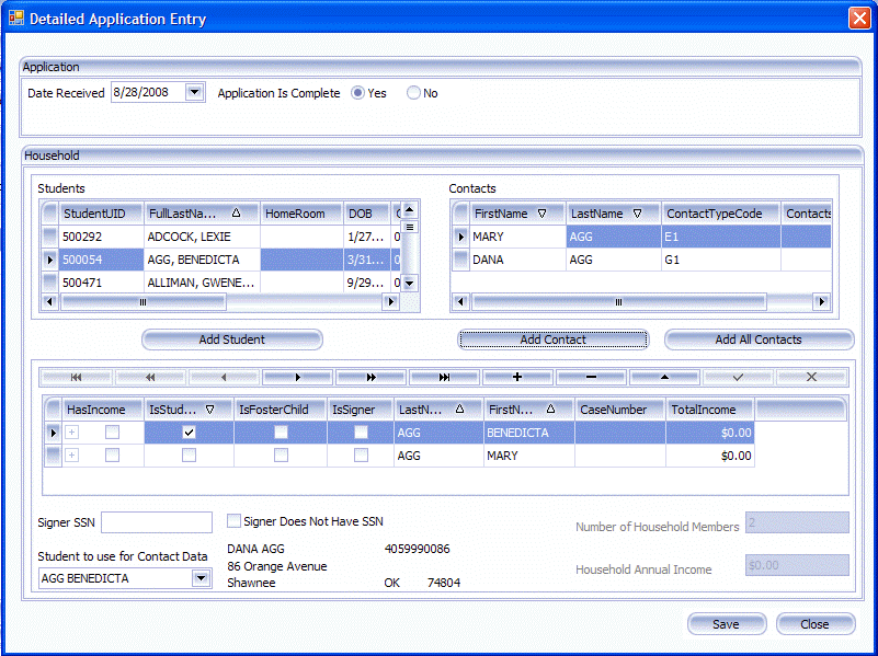 How to Process an Application